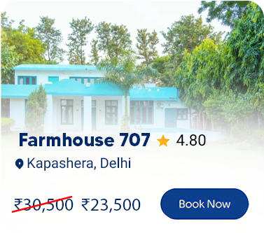 Book Farmhouse in Delhi with Book Your Farm