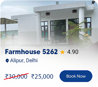 Book Farmhouse in Delhi with Book Your Farm