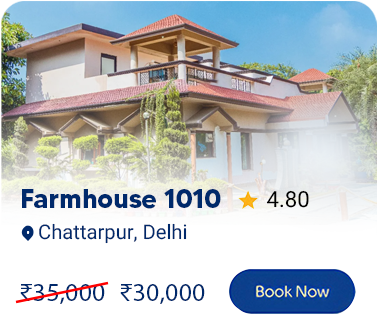 Book Farmhouse in Delhi with Book Your Farm